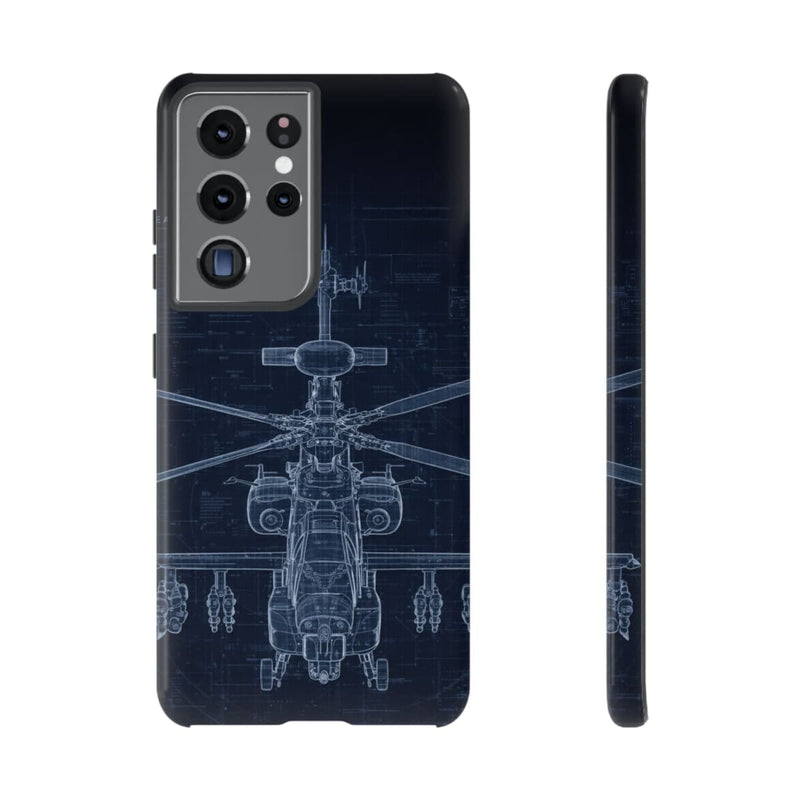 Load image into Gallery viewer, Apache Blue Print Phone Case Army Collection Samsung - Cadetshop
