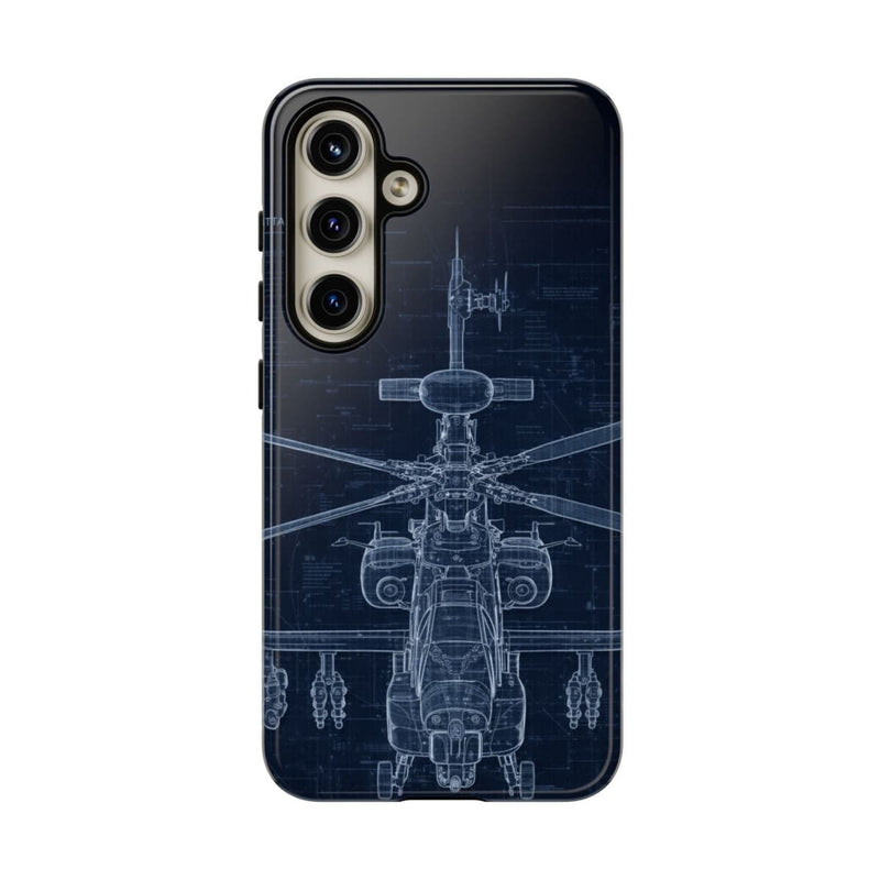 Load image into Gallery viewer, Apache Blue Print Phone Case Army Collection Samsung - Cadetshop
