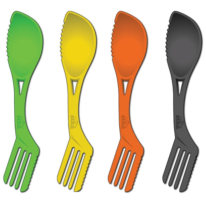 ATKA Spork 4pc 4 colour - Cadetshop