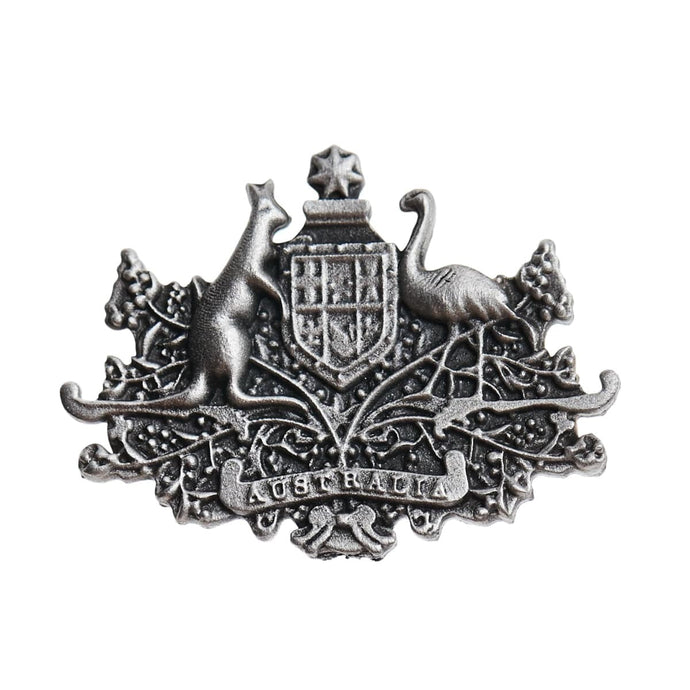 Australian Coat of Arms Pewter Lapel Pin - Cadetshop