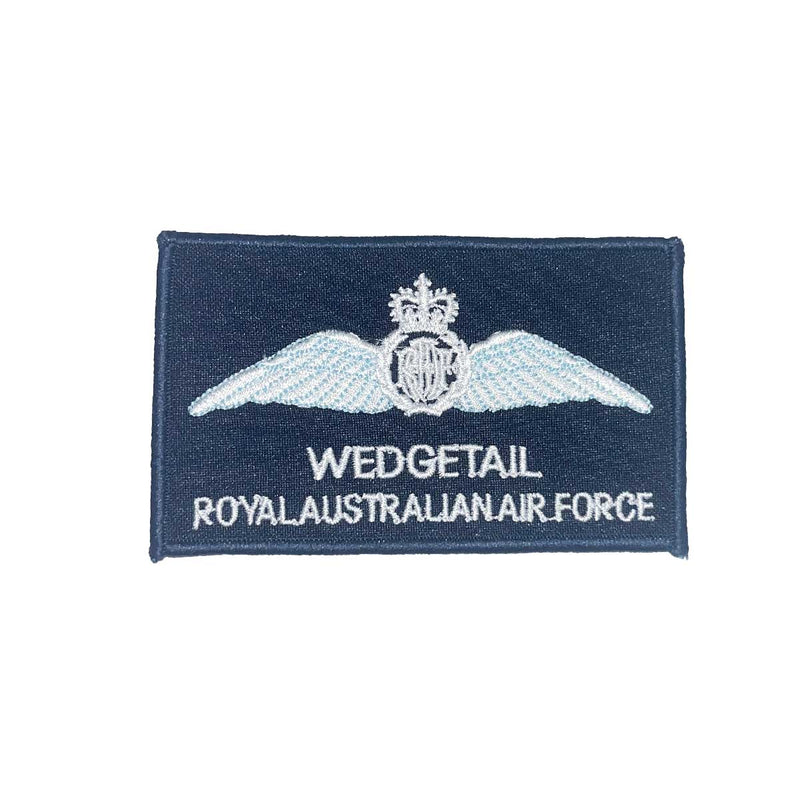 Custom Name Tag Pilot Air Force RAAF Pilot Wings Brevet | Cadetshop