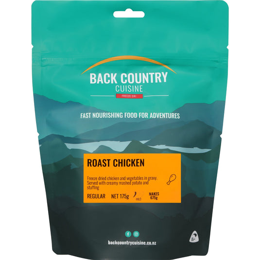 Back Country Freeze Dried Camp Rations Meal - Roast Chicken - Cadetshop