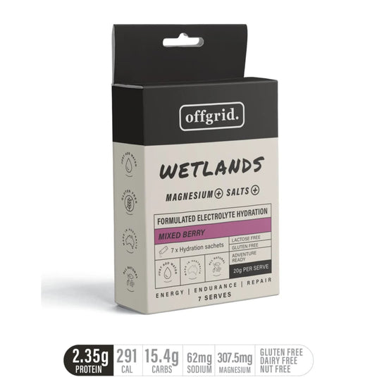 Rations Field Wetlands Hydration Drink 7 Serves Mixed Berry - Cadetshop