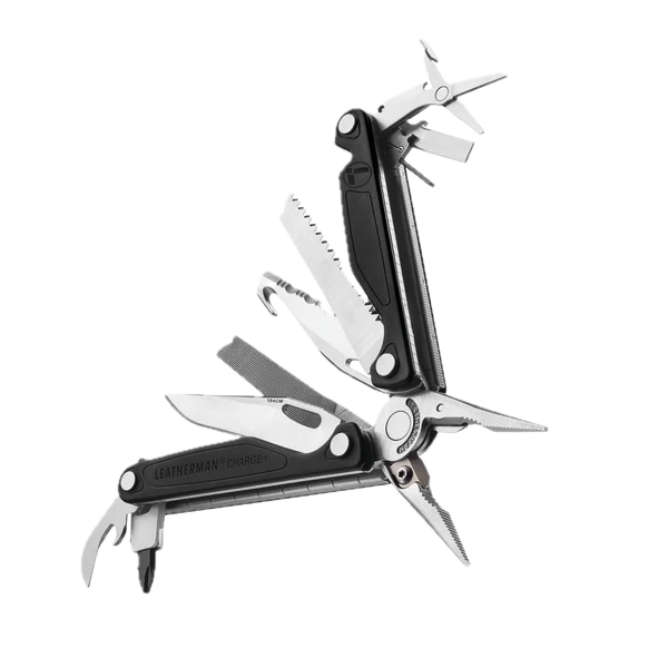 Load image into Gallery viewer, Leatherman Multi-Tool Charge+ Black and Stainless Steel 19 Tools
