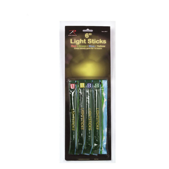 Chemical Light Sticks 4pc - Cadetshop