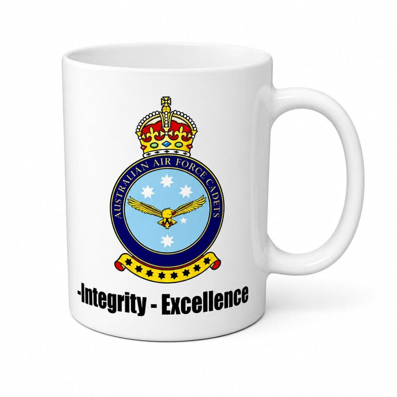 Load image into Gallery viewer, Coffee Mug Australian Air Force Cadets Values
