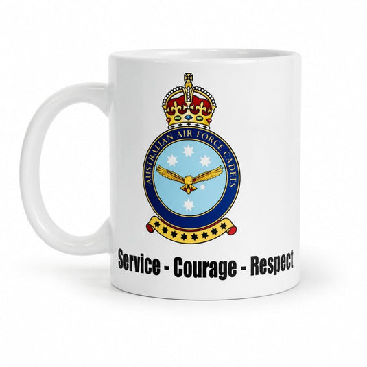 Coffee Mug Australian Air Force Cadets Values