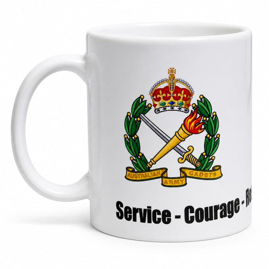 Coffee Mug Australian Army Cadets Values