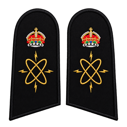Collar Badge Cryptologic Senior Sailor