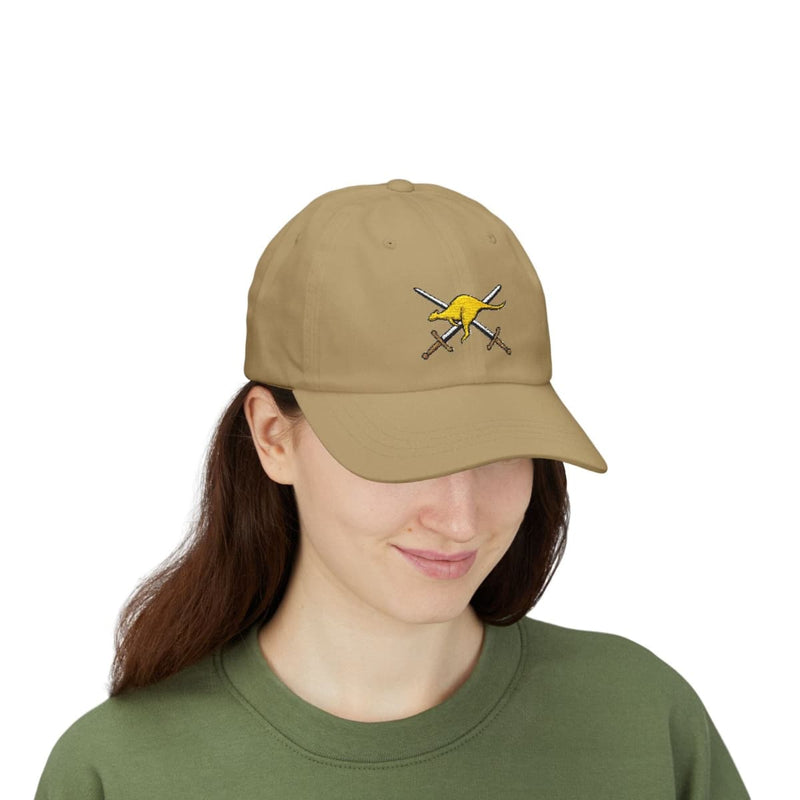 Load image into Gallery viewer, Crossed Swords Army Embroidered Casual Cap - Cadetshop
