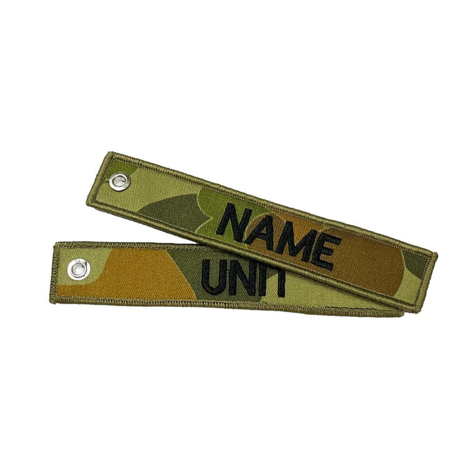 Custom Embroidered Personalised Key Tag DPCU - Cadetshop