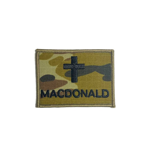 Custom Embroidered Personalised Name Patch Chaplain AMCU - Cadetshop