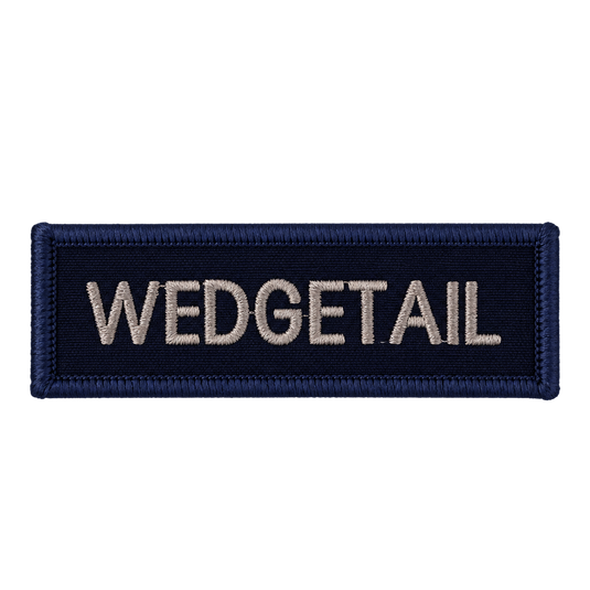 Custom Embroidered Police First Responder ILAV Style Name Tag 80 x 25 mm