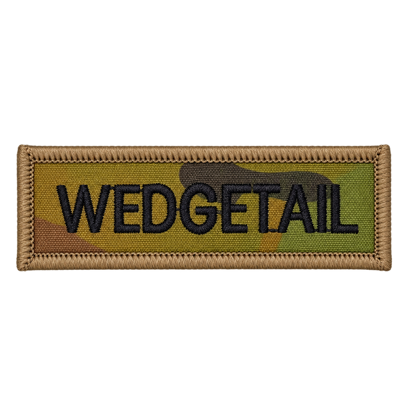 Load image into Gallery viewer, Custom Embroidered Police First Responder ILAV Style Name Tag 80 x 25 mm
