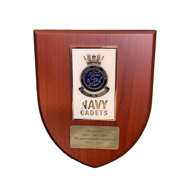 Load image into Gallery viewer, Custom Engraving Plate for Presentation Plaque - Cadetshop
