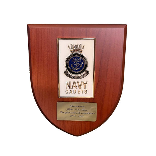 Custom Engraving Plate for Presentation Plaque - Cadetshop