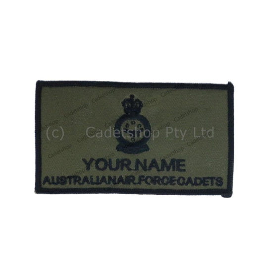 Custom Name Tag AAFC Flying Jacket Non Pilot - Cadetshop