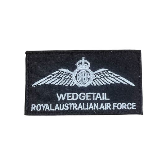 Custom Name Tag Pilot Air Force RAAF Pilot Wings Brevet 2025 - Cadetshop