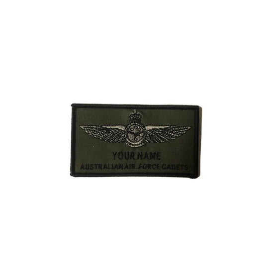 Custom Pilot Name Patch AAFC Australian Air Force Cadets - Cadetshop