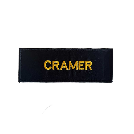 Custom RAN Navy Embroidered Name Tag Navy Cadets - Cadetshop