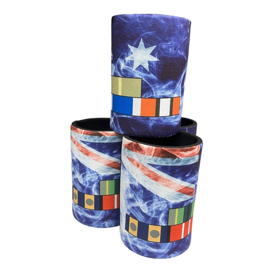Custom Ribbon Bar Patch Can Cooler 1 Ribbon to 8 Ribbon - Cadetshop