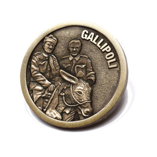 Gallipoli Anzac Spirit 3D Lapel Pin - Cadetshop