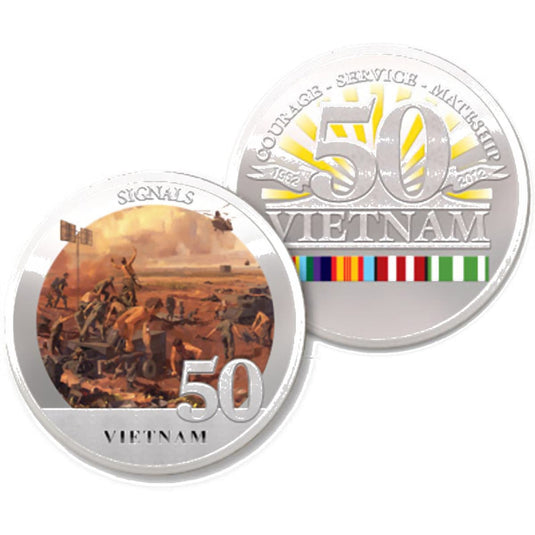 Signals Vietnam 50th Ltd Edition Medallion - Cadetshop
