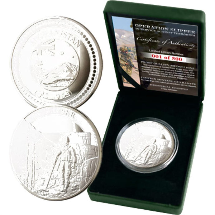 Afghanistan - IED Clearance Ltd Medallion Operation Slipper - Cadetshop