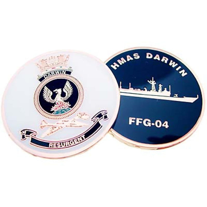 HMAS Darwin Medallion Coin - Cadetshop
