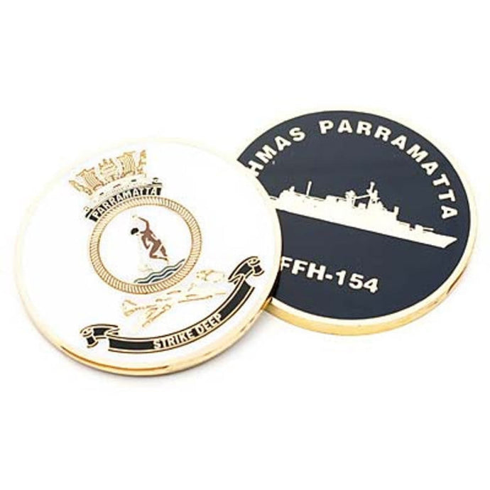 HMAS Parramatta Medallion Coin - Cadetshop