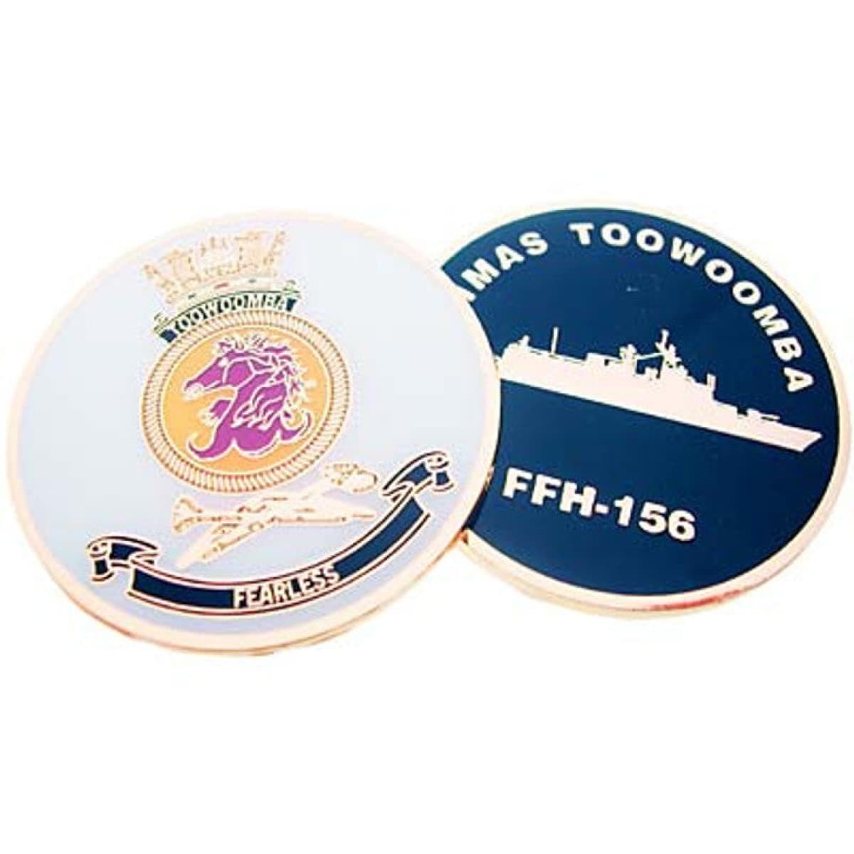 HMAS Toowoomba Medallion Coin