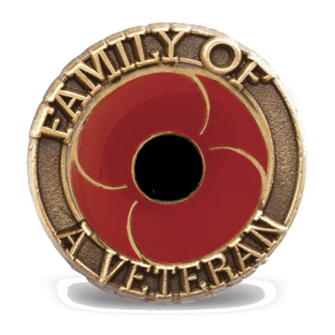 Family of A Veteran Poppy Badge - Cadetshop