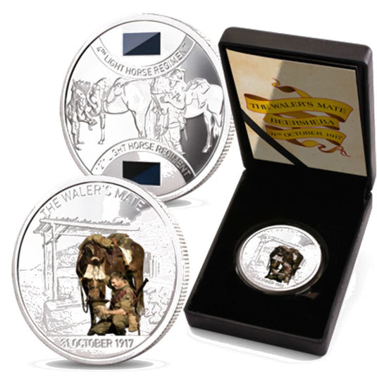 The Walers Mate Light Horse Limited Edition Medallion - Cadetshop