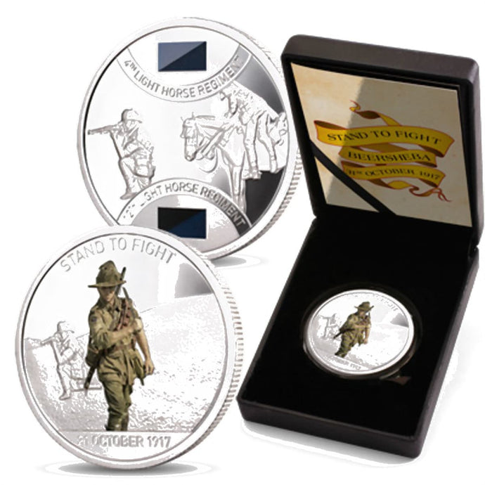 Stand To Fight Light Horse Limited Edition Medallion - Cadetshop