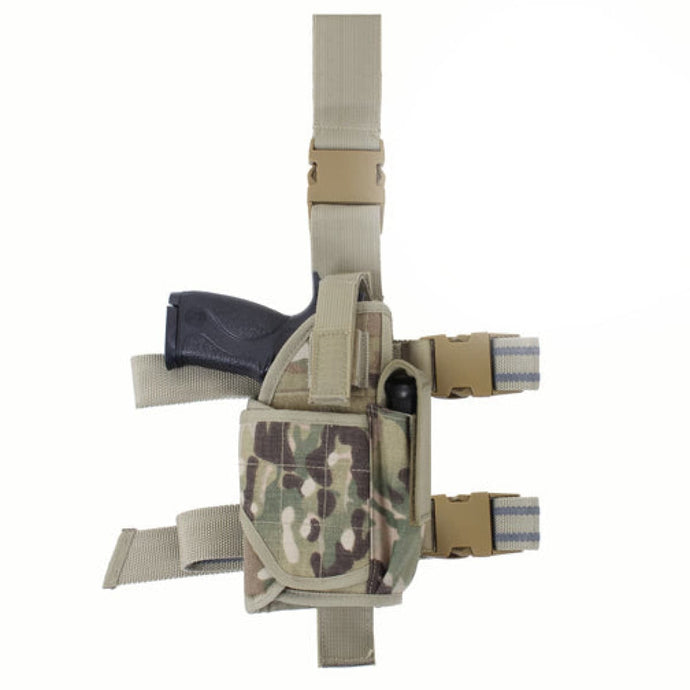 Deluxe Adjustable Drop Leg Tactical Holster - Cadetshop