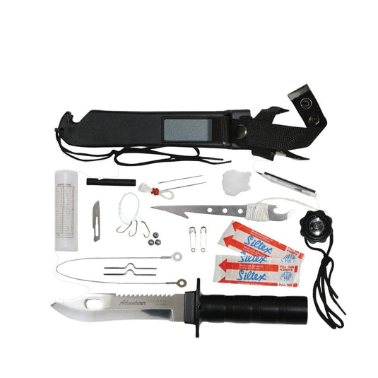 Deluxe Adventurer Survival Kit Knife - Cadetshop