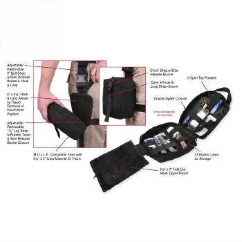 Load image into Gallery viewer, Drop Leg Medical Pouch - Cadetshop
