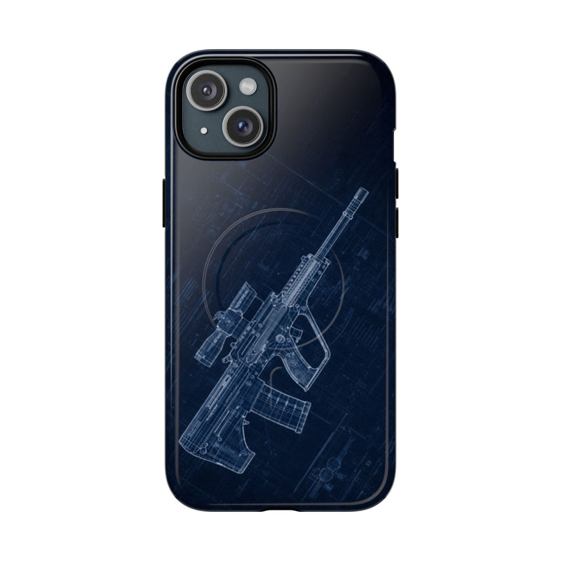 Load image into Gallery viewer, F88 Blue Print Phone Case Army Collection - Cadetshop
