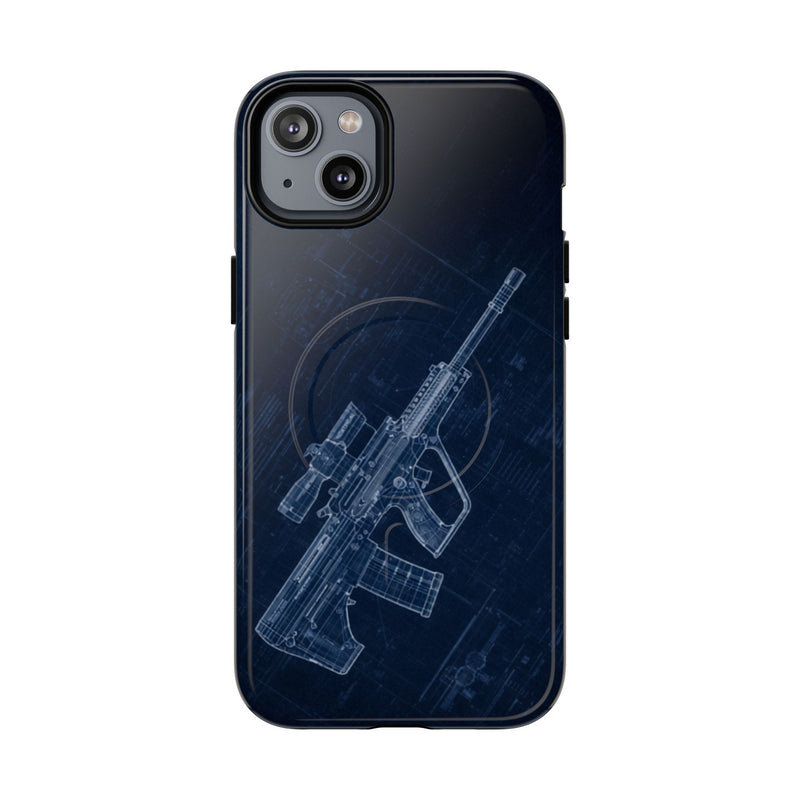 Load image into Gallery viewer, F88 Blue Print Phone Case Army Collection - Cadetshop
