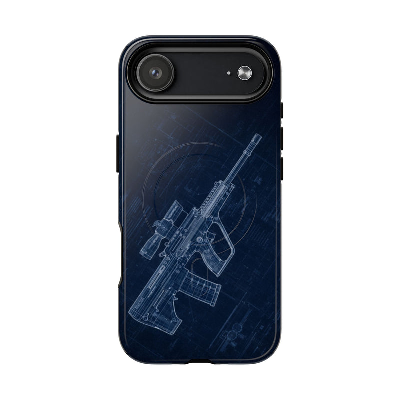 Load image into Gallery viewer, F88 Blue Print Phone Case Army Collection - Cadetshop

