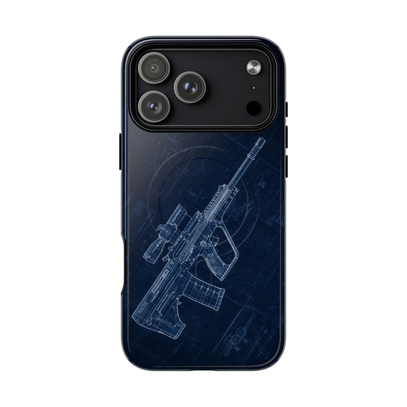 Load image into Gallery viewer, F88 Blue Print Phone Case Army Collection - Cadetshop
