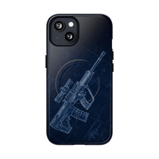 F88 Blue Print Phone Case Army Collection - Cadetshop
