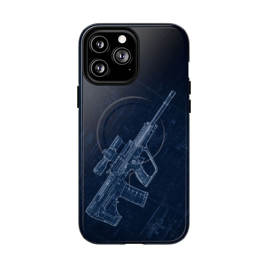 F88 Blue Print Phone Case Army Collection - Cadetshop