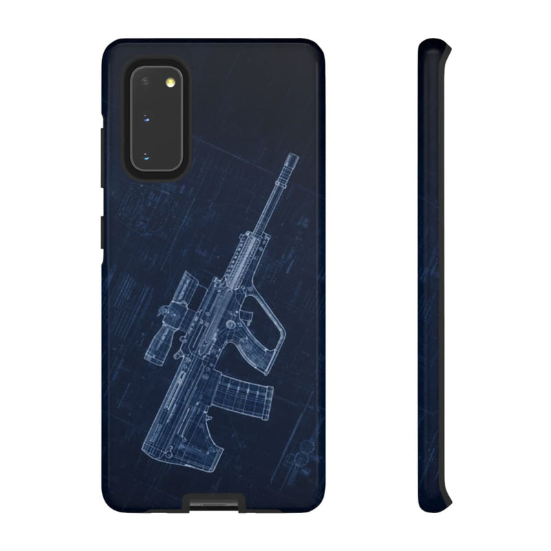 Load image into Gallery viewer, EF88 Blue Print Phone Case Army Collection Samsung - Cadetshop
