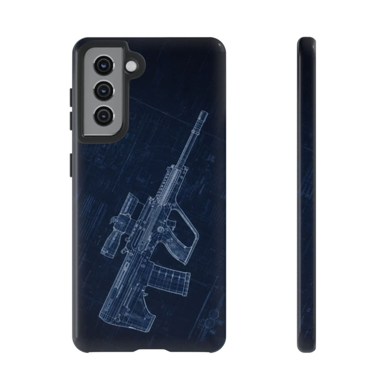 Load image into Gallery viewer, EF88 Blue Print Phone Case Army Collection Samsung - Cadetshop
