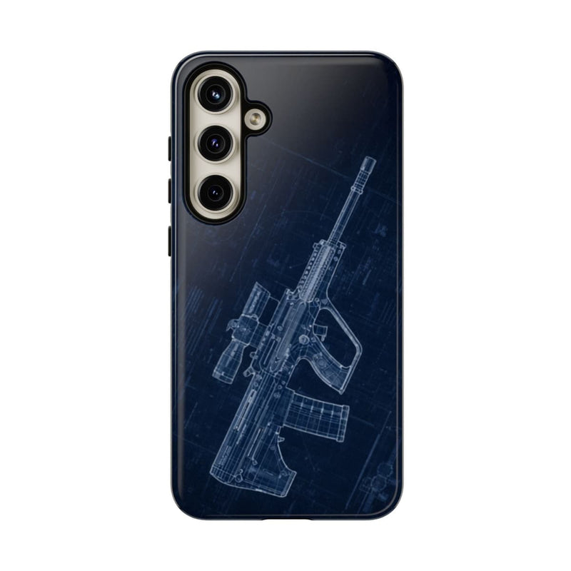 Load image into Gallery viewer, EF88 Blue Print Phone Case Army Collection Samsung - Cadetshop
