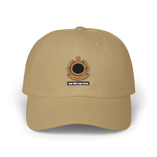 Embroidered Casual Cap Custom Unit Logo Crest - Cadetshop