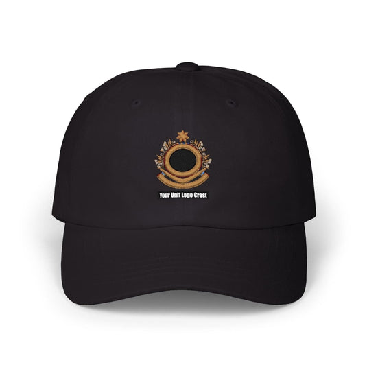 Embroidered Casual Cap Custom Unit Logo Crest - Cadetshop