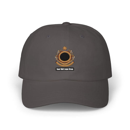 Embroidered Casual Cap Custom Unit Logo Crest - Cadetshop