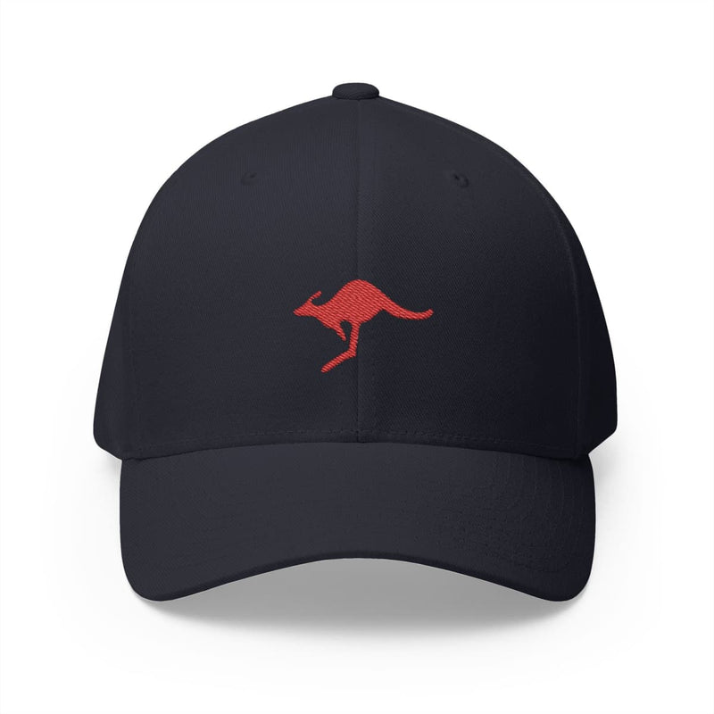Load image into Gallery viewer, Embroidered Kangaroo Australian Military Flexfit Baseball Cap - Cadetshop
